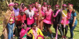 Daughters of the King Retreat Pink Group Photo